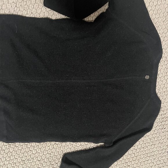 Prana Cozy Up Black Sweater Size S - Picture 3 of 4